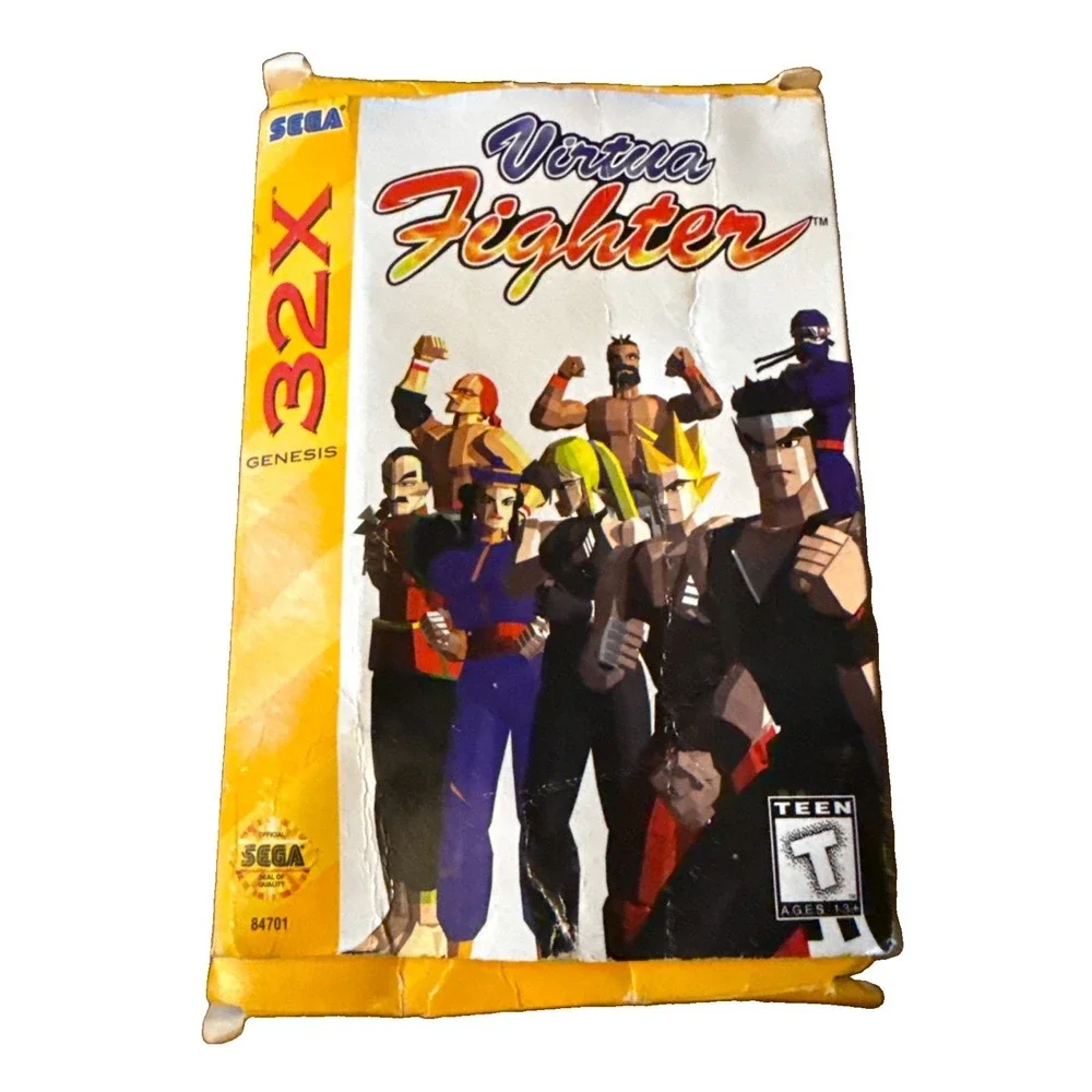 Virtua Fighter (Sega Genesis 32X, 1995) Box No Manual
